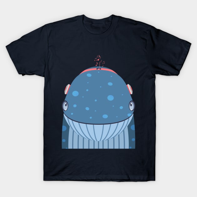 Whale sea animals T-Shirt by KaspianDes